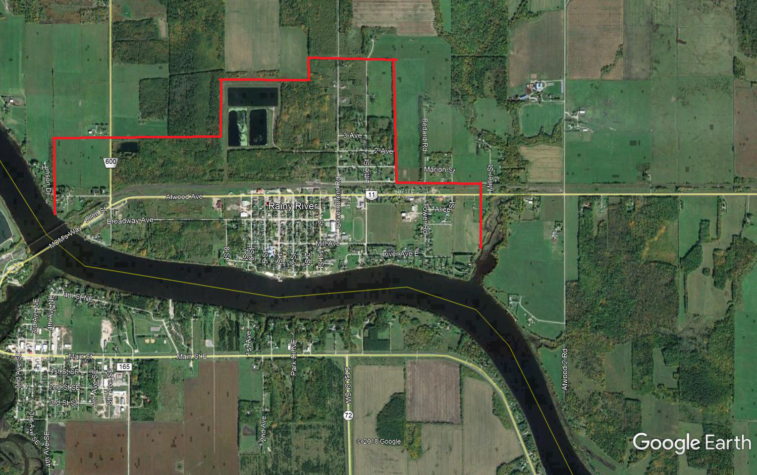 <div class="text-large">a map view of rainy river boundaries</div>