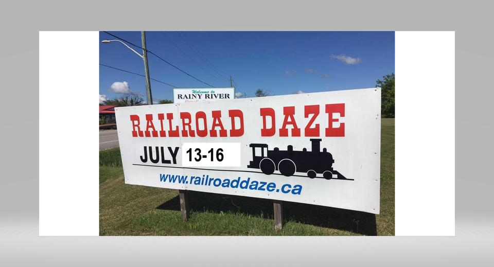 Railroad daze sign